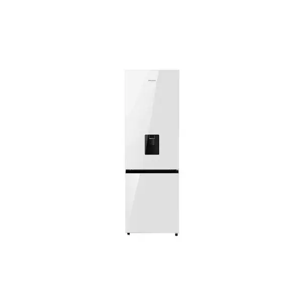 Hisense Fridge, Mirror Coloured Full White, Water Dispenser-Bottom Freezer, 351 Litres H450Bdw-Wd 1 Hisense Fridge, Mirror Coloured Full White, Water Dispenser-Bottom Freezer, 351 Litres H450Bdw-Wd