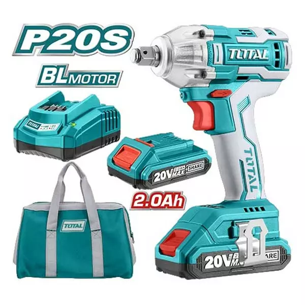 Total Impact Wrench Cordless Li-Ion 20V Tiwli2001 1 Total Impact Wrench Cordless Li-Ion 20V Tiwli2001