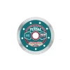 Total Wet Diamond Cutting Disc 180mm Continous Rim for Stone, Concrete, Brick Cutting TAC2121801